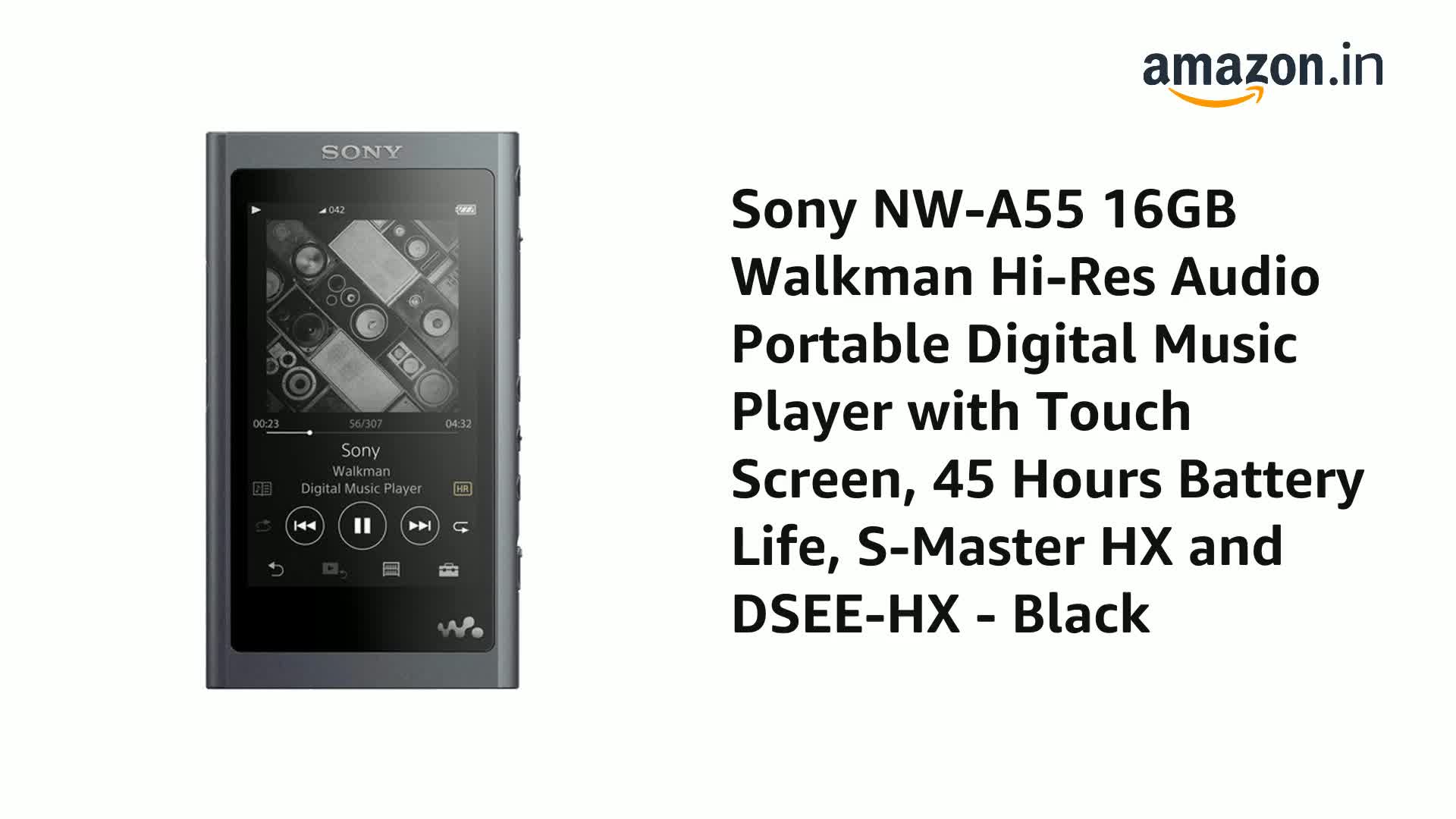 Sony NW-A55 16GB Walkman Hi-Res Audio Portable Digital Music